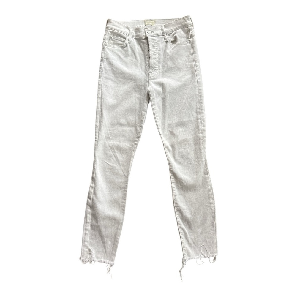 MOTHER The Stunner Ankle Fray Jeans